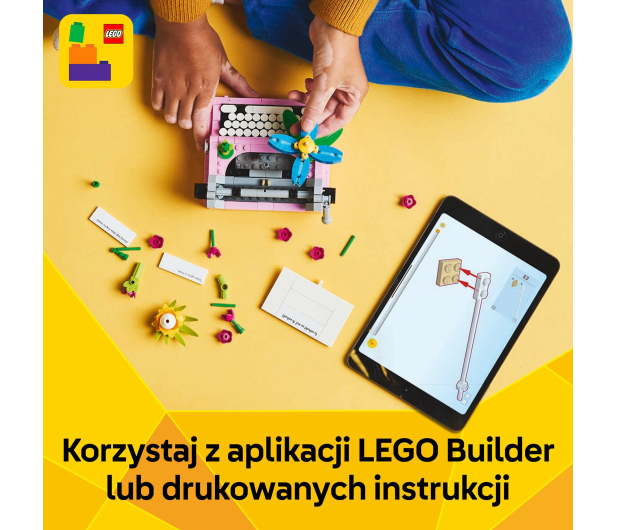 LEGO Creator 31169 Maszyna do pisania z kwiatami - 1283669 - zdjęcie 8